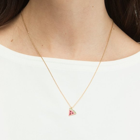 Kate Spade "Picnic Perfect" Watermelon Necklace 🍉 - Picture 4 of 7